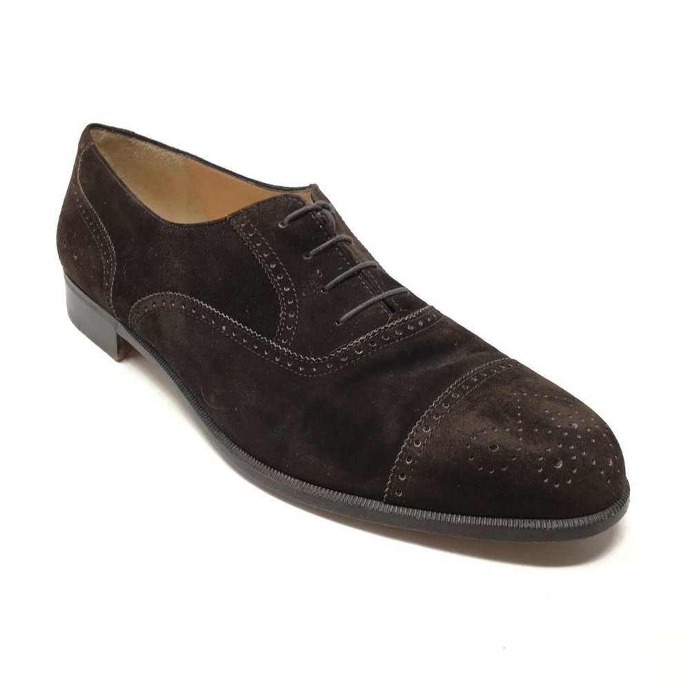 Salvatore Ferragamo Oxfords Shoes Size 12 Brown